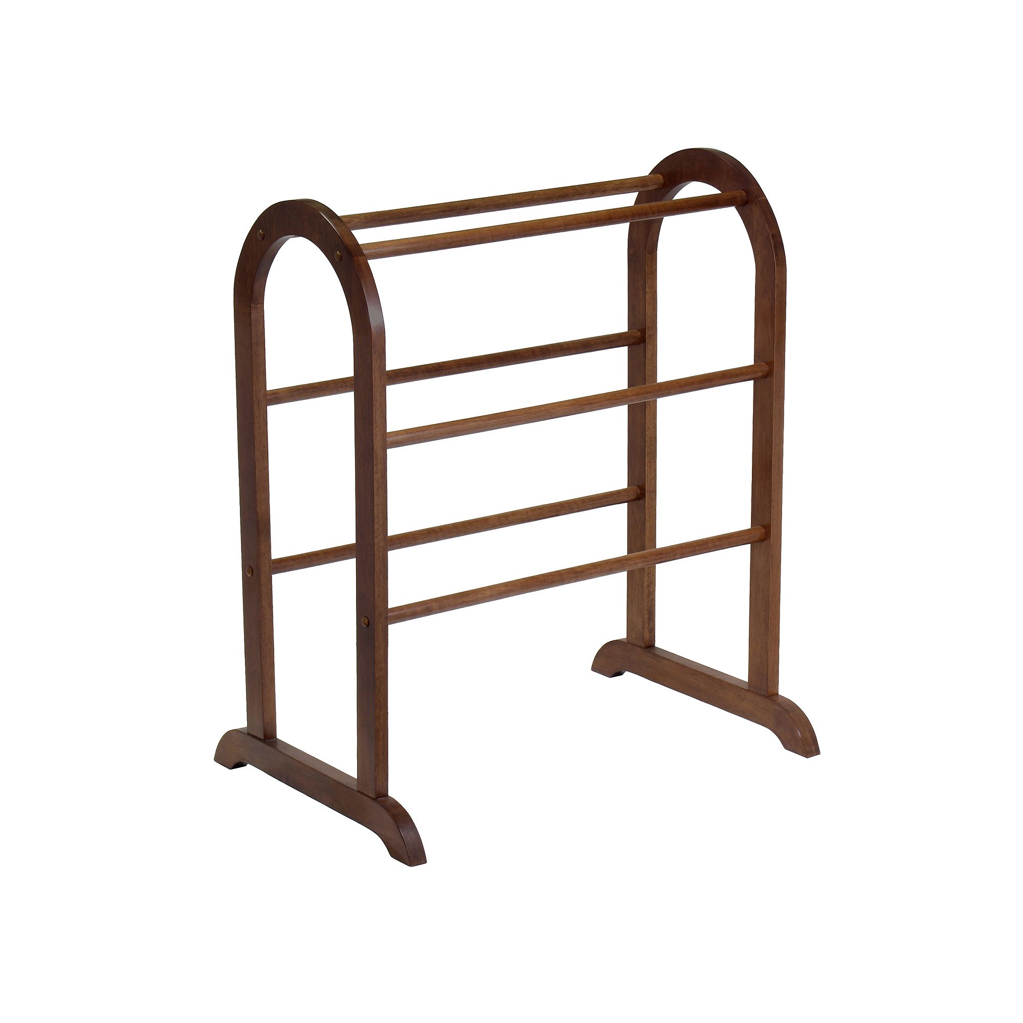 Winsome Quilt Rack, Antique Brown