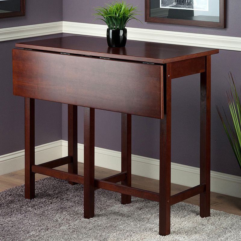Winsome Lynnwood Drop-Leaf Table, Brown, Furniture