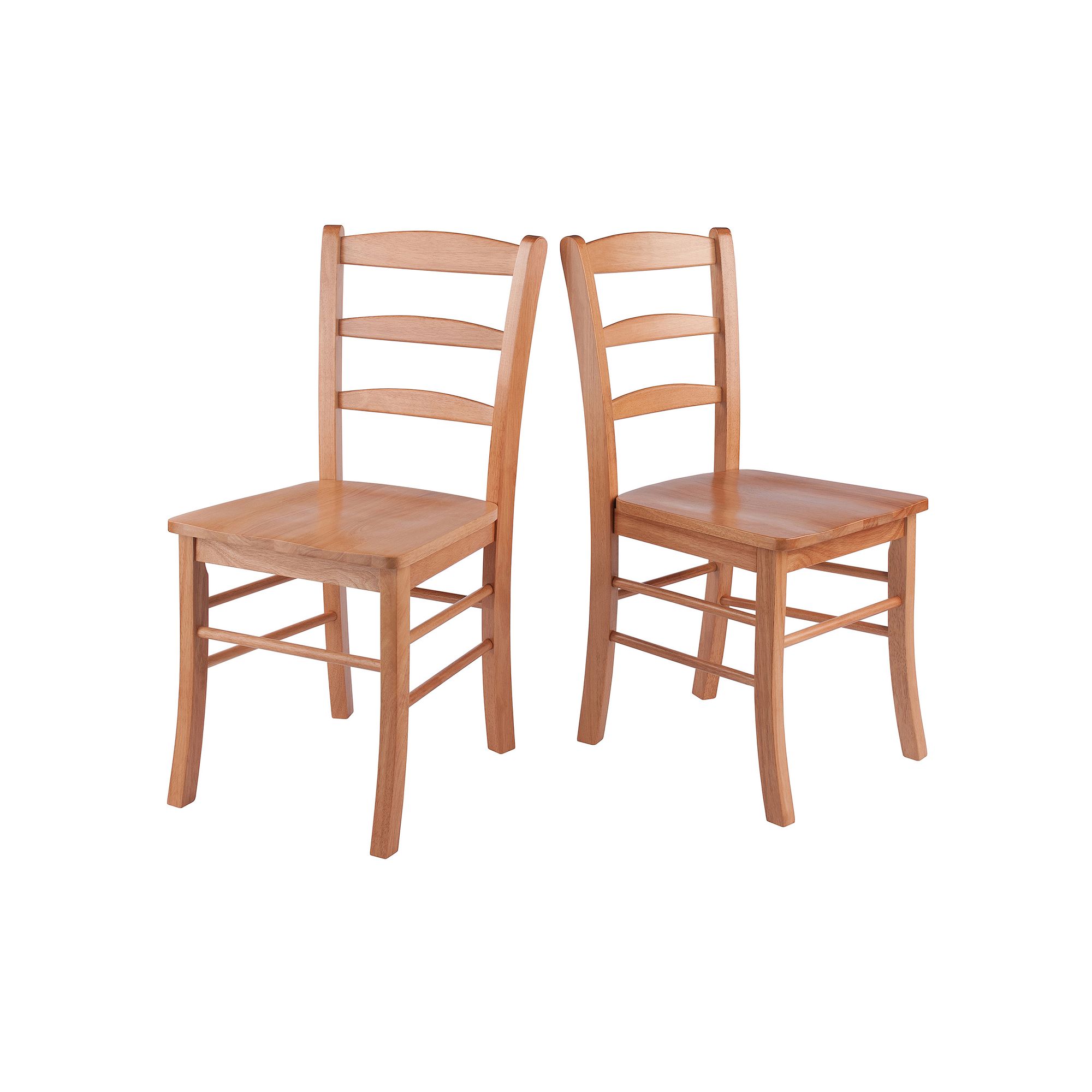 Winsome 2-pc. Ladder Back Chair Set, Light