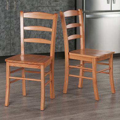 Winsome 2-pc. Ladder Back Chair Set