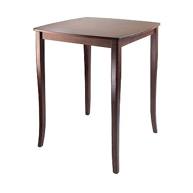 Winsome Inglewood 3-pc. Saddle Seat Pub Dining Table Set