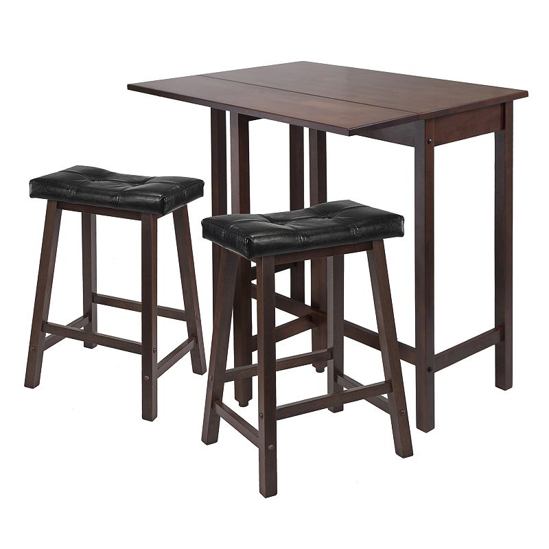 Winsome Lynnwood 3-pc. Kitchen Table Set, Brown