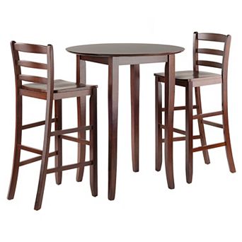 Winsome Fiona 3 pc Round Table & Chairs Set