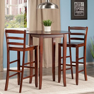 Winsome Fiona 3-pc. Round Table Set