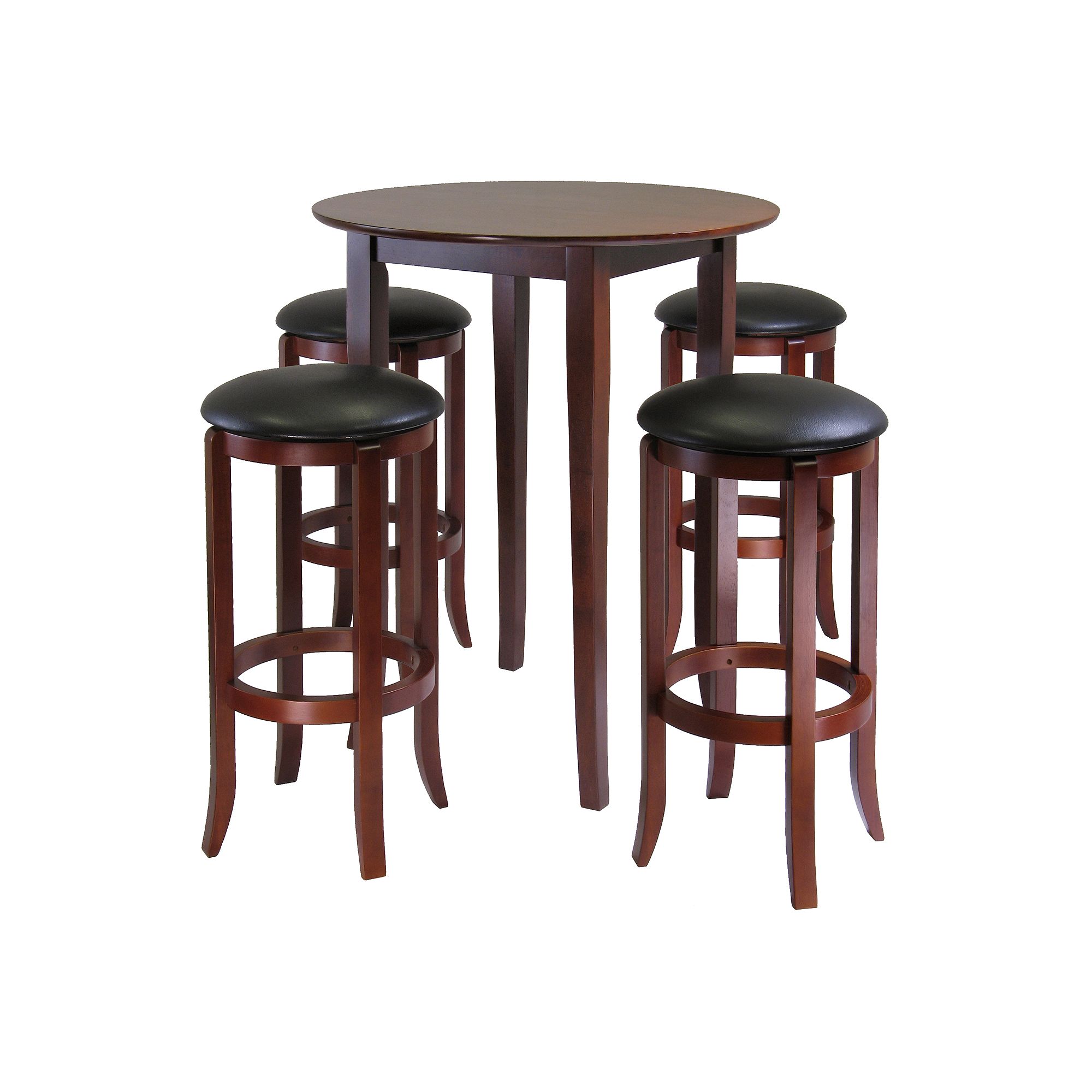 Winsome Fiona 5-pc. Round Table Set, Antique Brown