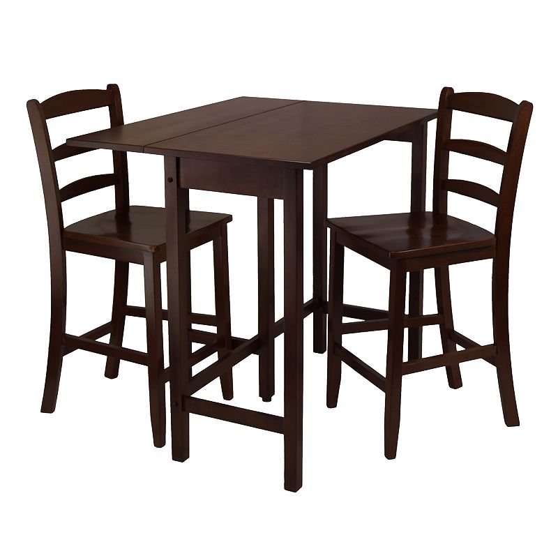 Winsome Lynnwood 3-pc. Dining Set, Brown, Furniture