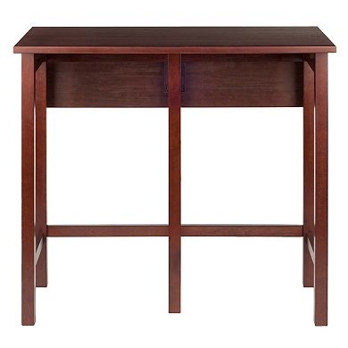 Winsome Lynnwood 3-pc. Saddle Stool Dining Set