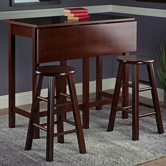 Winsome Lynnwood 3 pc Island Dining Set