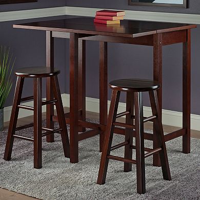 Winsome Lynnwood 3-pc. Island Dining Set