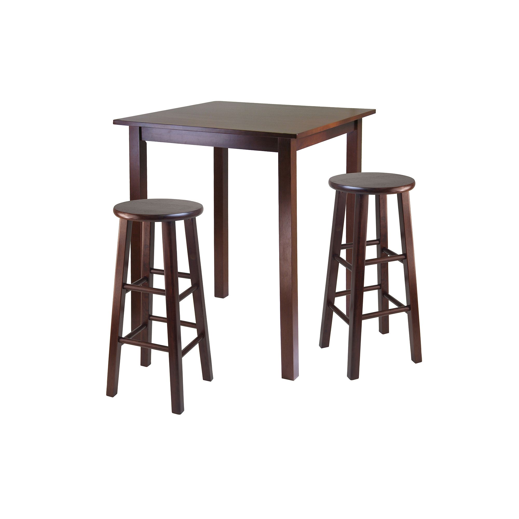 Winsome Parkland 3-pc. Table Set, Antique Brown