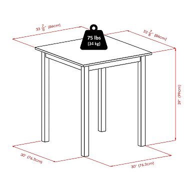 Winsome Parkland 3-pc. Table Set