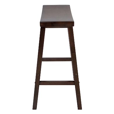 Winsome Parkland 3-pc. Saddle Seat Table Set