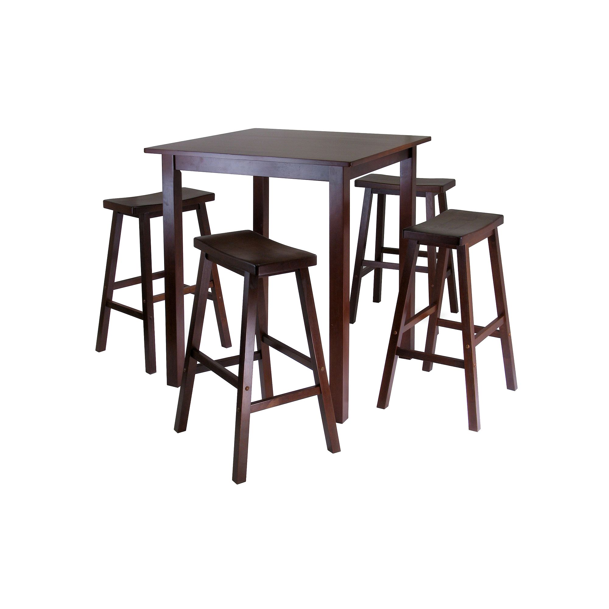 Winsome Parkland 5-pc. Table Set, Antique Brown