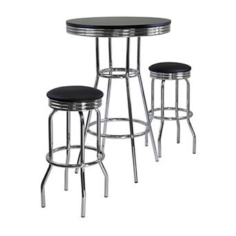 Winsome Summit 3 pc Pub Table Set