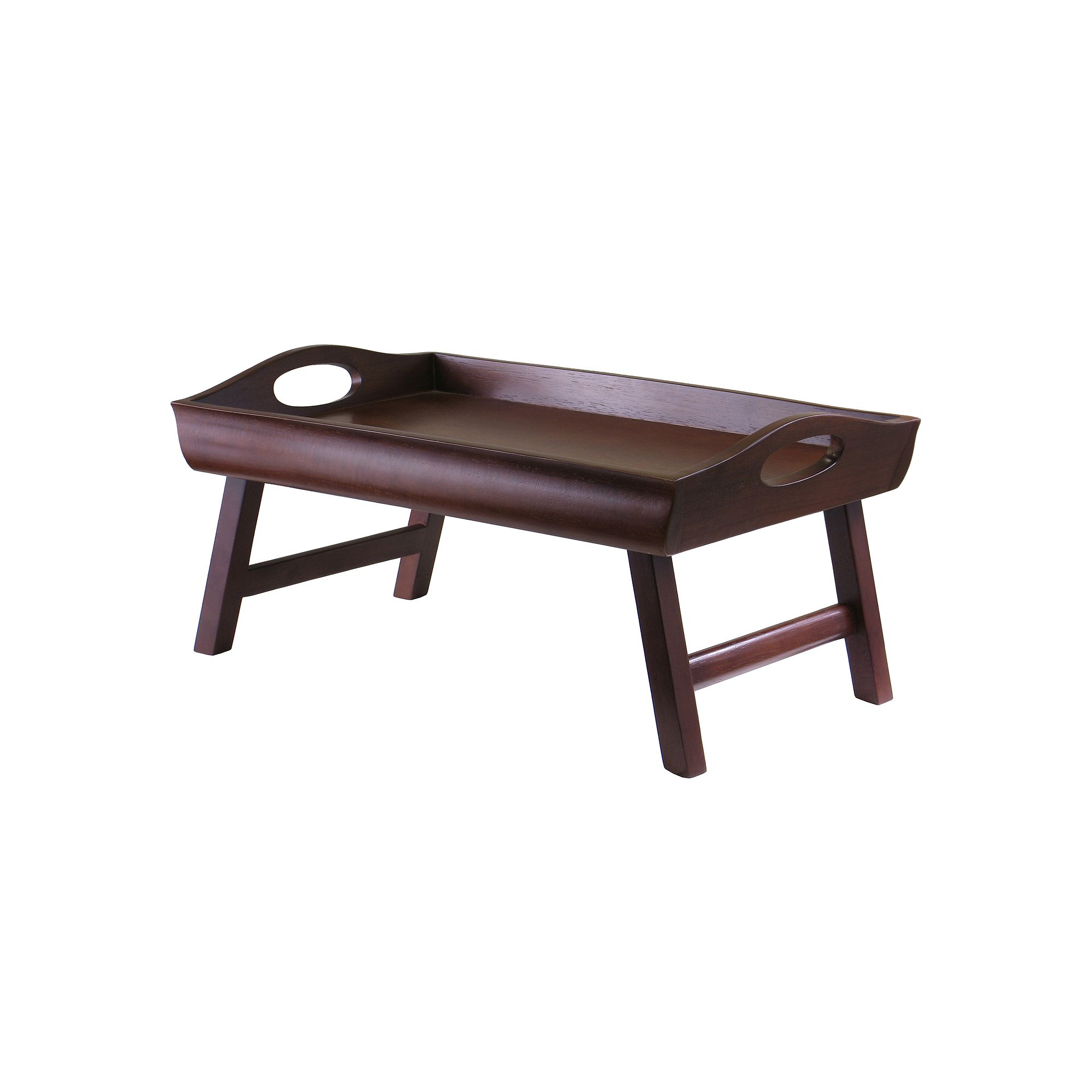 Winsome Sedona Foldable Bed Tray, Antique Brown
