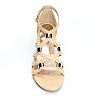 croft and barrow gladiator sandals