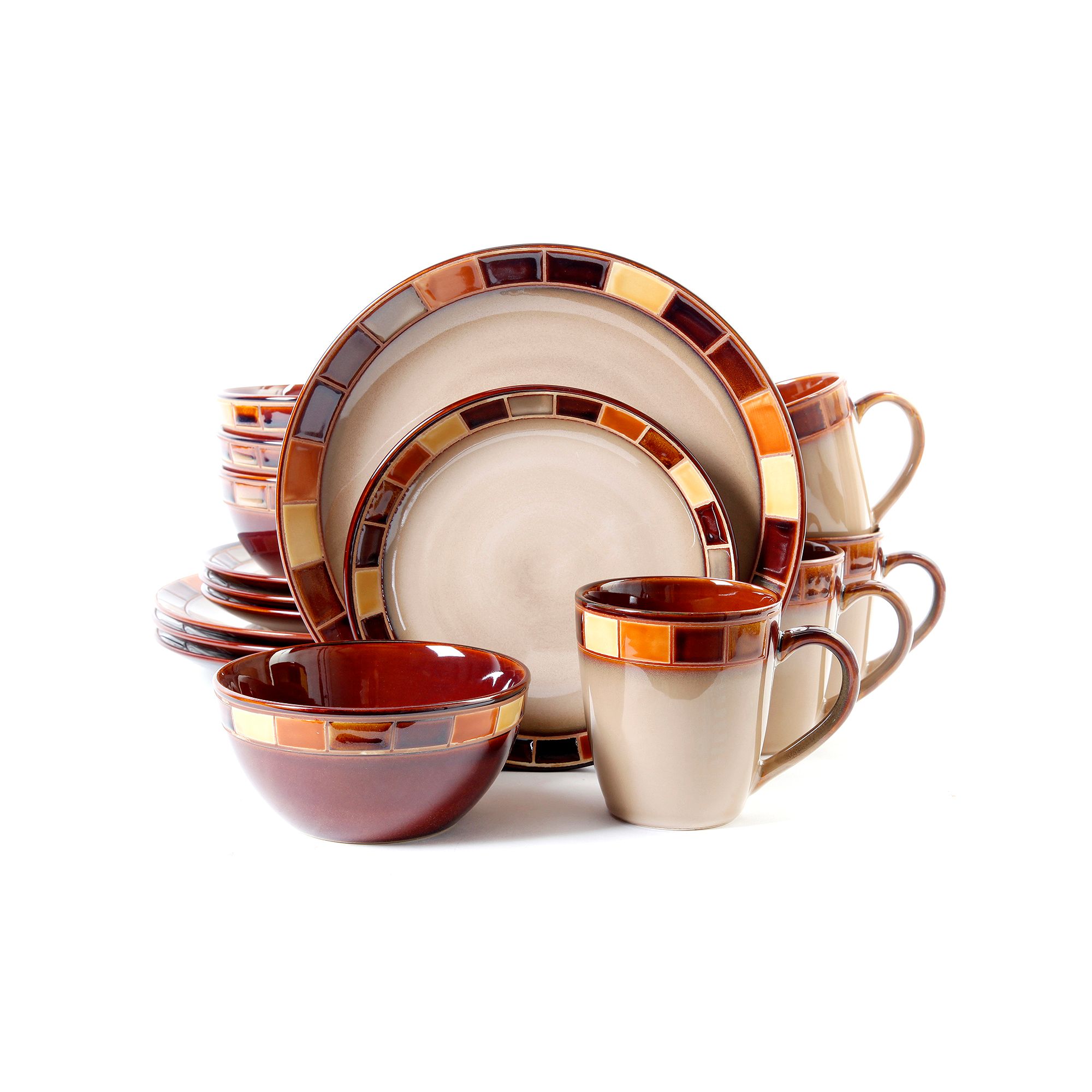 Gibson Everyday Casa Estebana 16-pc. Dinnerware Set, Ivory
