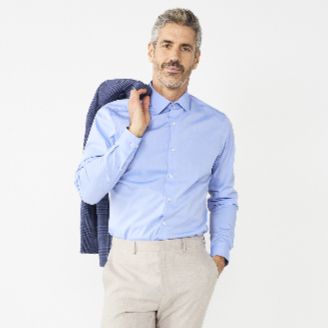 Kohls slim best sale fit dress shirt