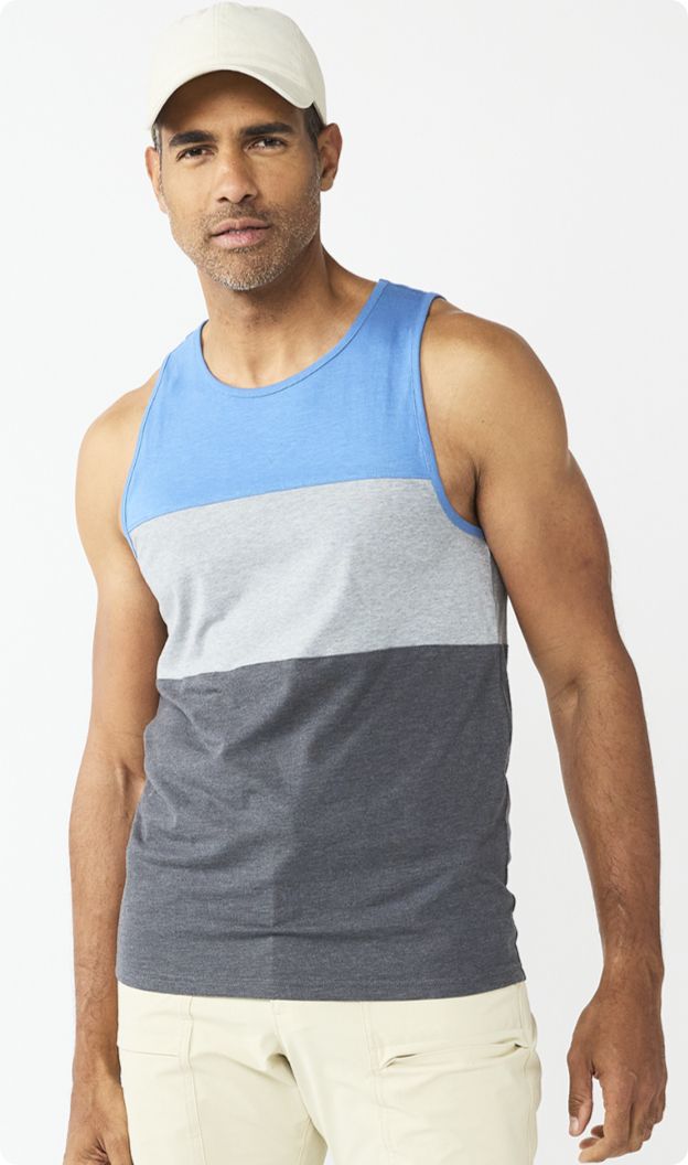 Men's Shirts: 3 Ways Men Can Layer A Tank Top How To Layer A Tank Top (For  Men) 