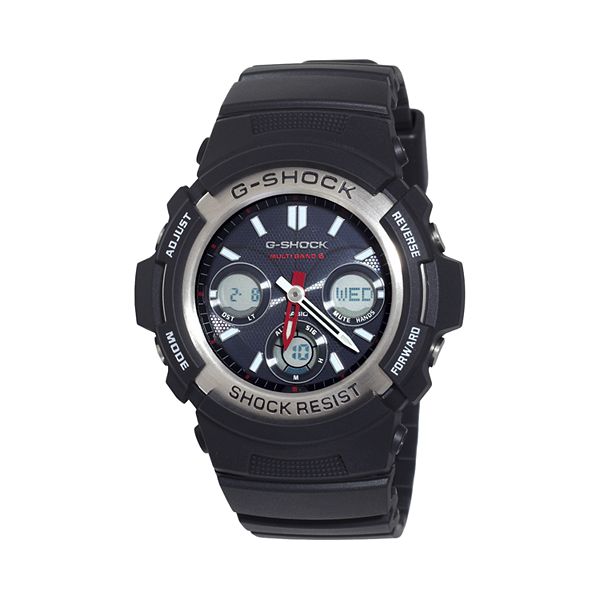 Skrøbelig Brobrygge vaskepulver Casio Men's G-Shock Tough Solar Analog & Digital Atomic Watch - AWGM100-1ACR