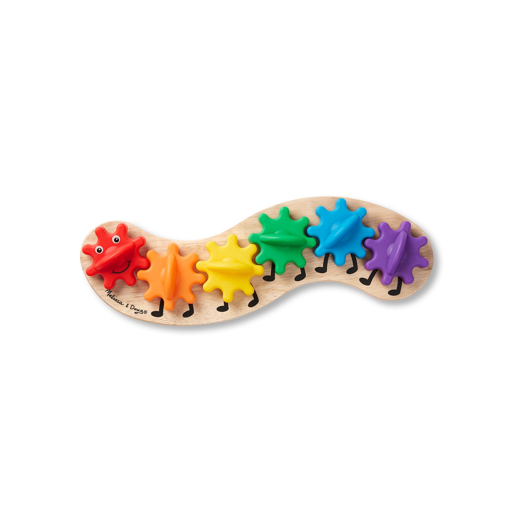 Melissa & Doug Caterpillar Gear Toy, Multicolor