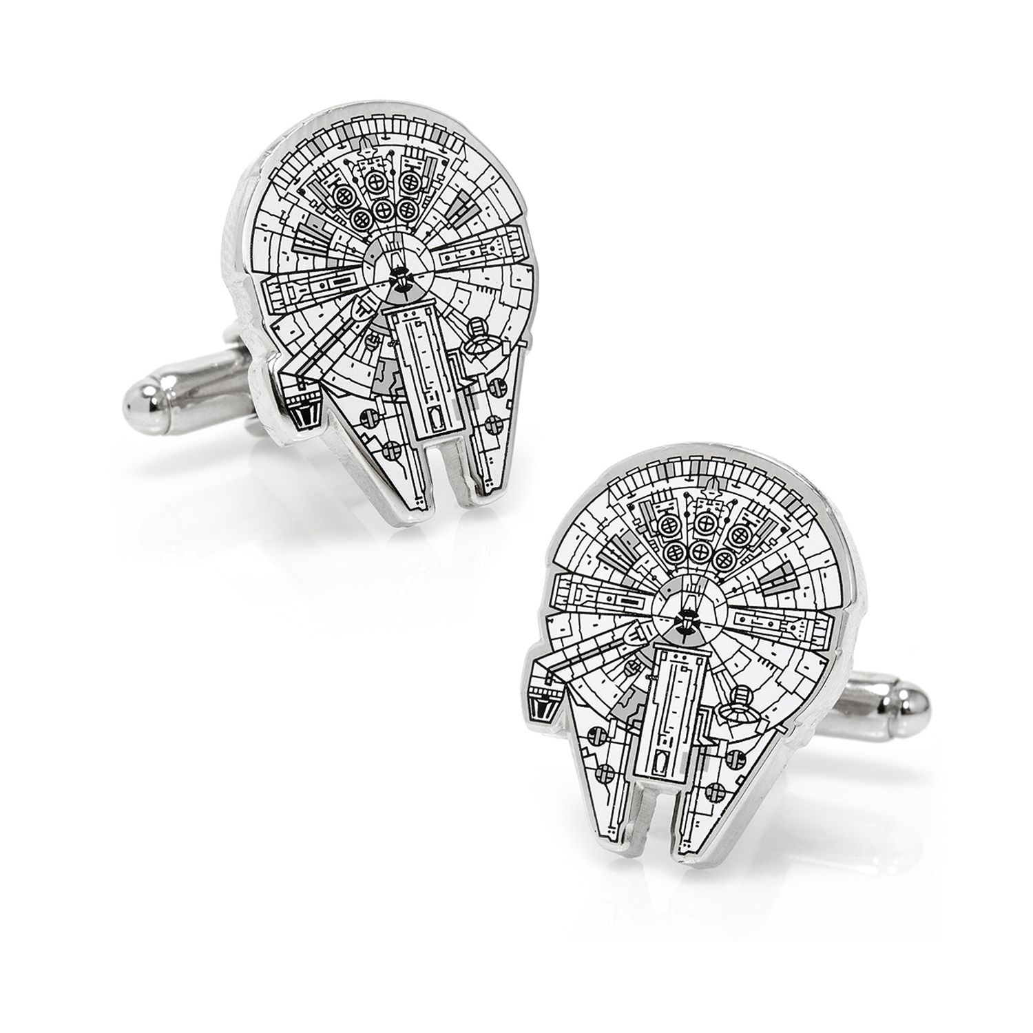 millenium falcon cufflinks