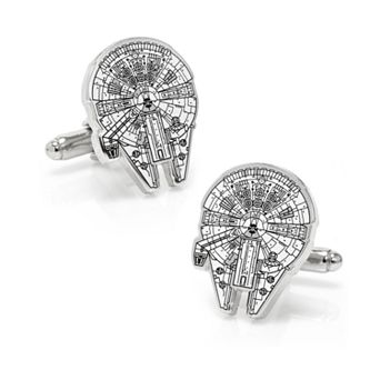 Men's Cuff Links, Inc. Star Wars Millenium Falcon Blueprint Cuff Links