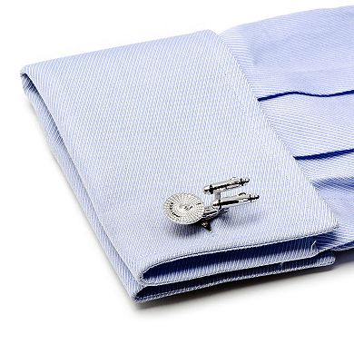 Men's Cuff Links, Inc. Star Trek Starship Enterprise Cuff Links