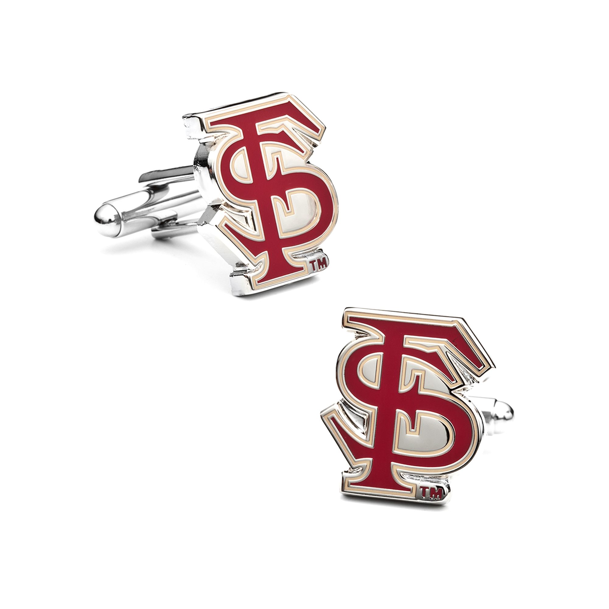 Florida State Seminoles Cuff Links, Red