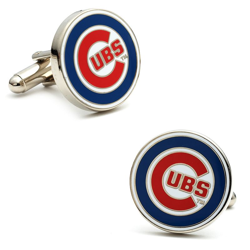 Chicago Cubs Cuff Links, Multicolor