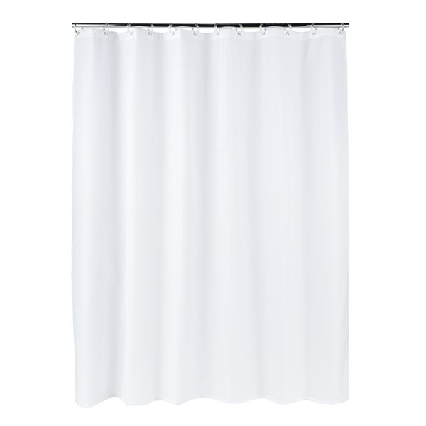 Chevron Fabric Shower Curtain Liner, Extra Heavy Duty Shower Curtain Liner With Suction Cups