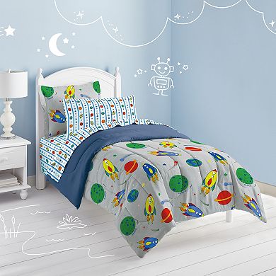 Dream Factory Space Rocket 5-pc. Bed Set - Twin