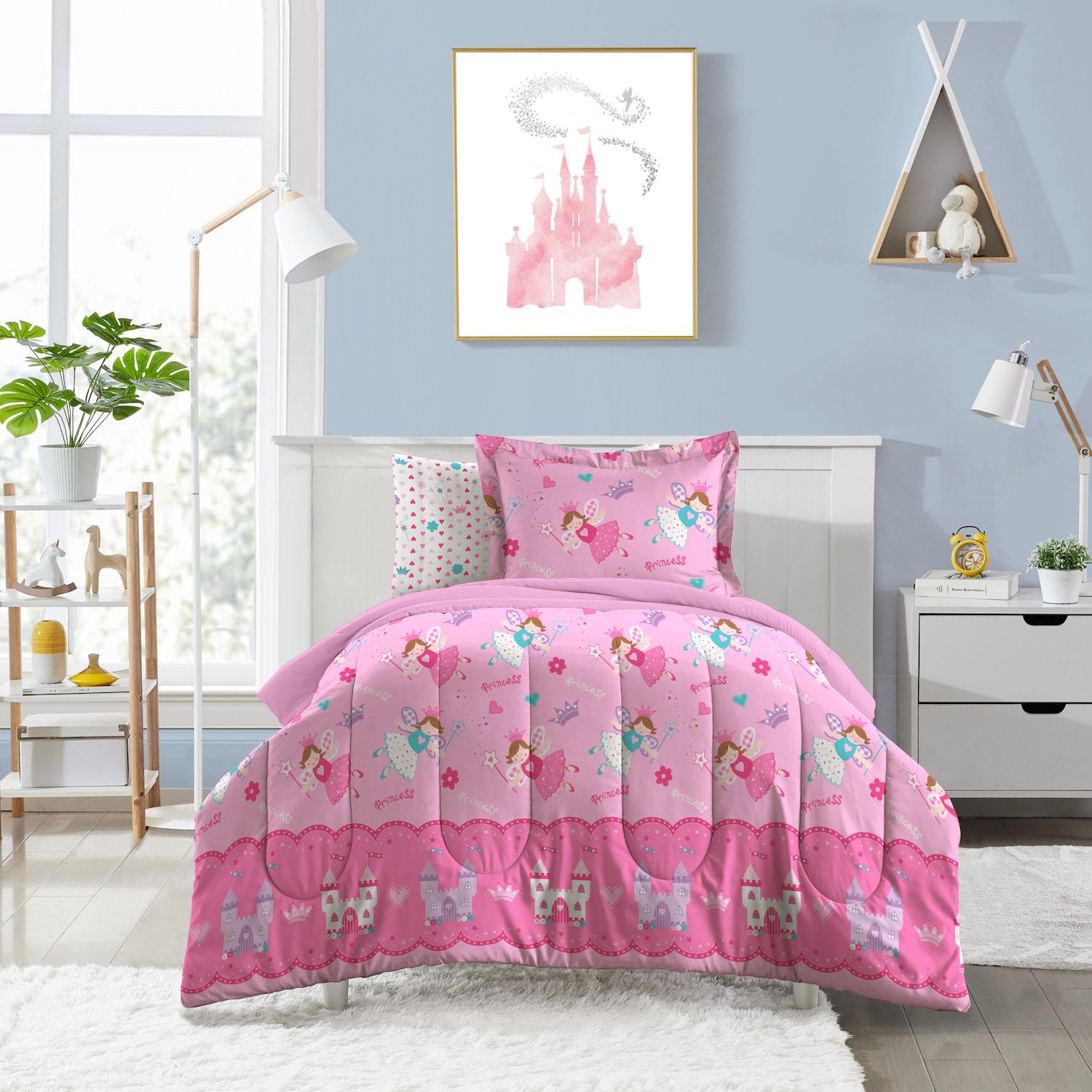 Image for Dream Factory Magical Princess 5-piece Twin Bed Set at Kohl's.