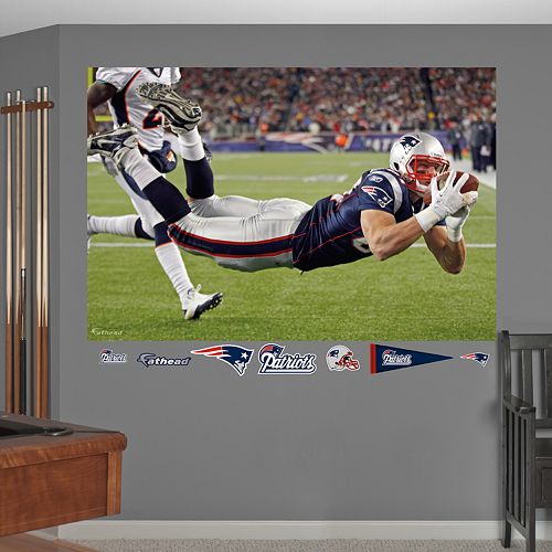 Fathead New England Patriots Rob Gronkowski Mural Wall Decals