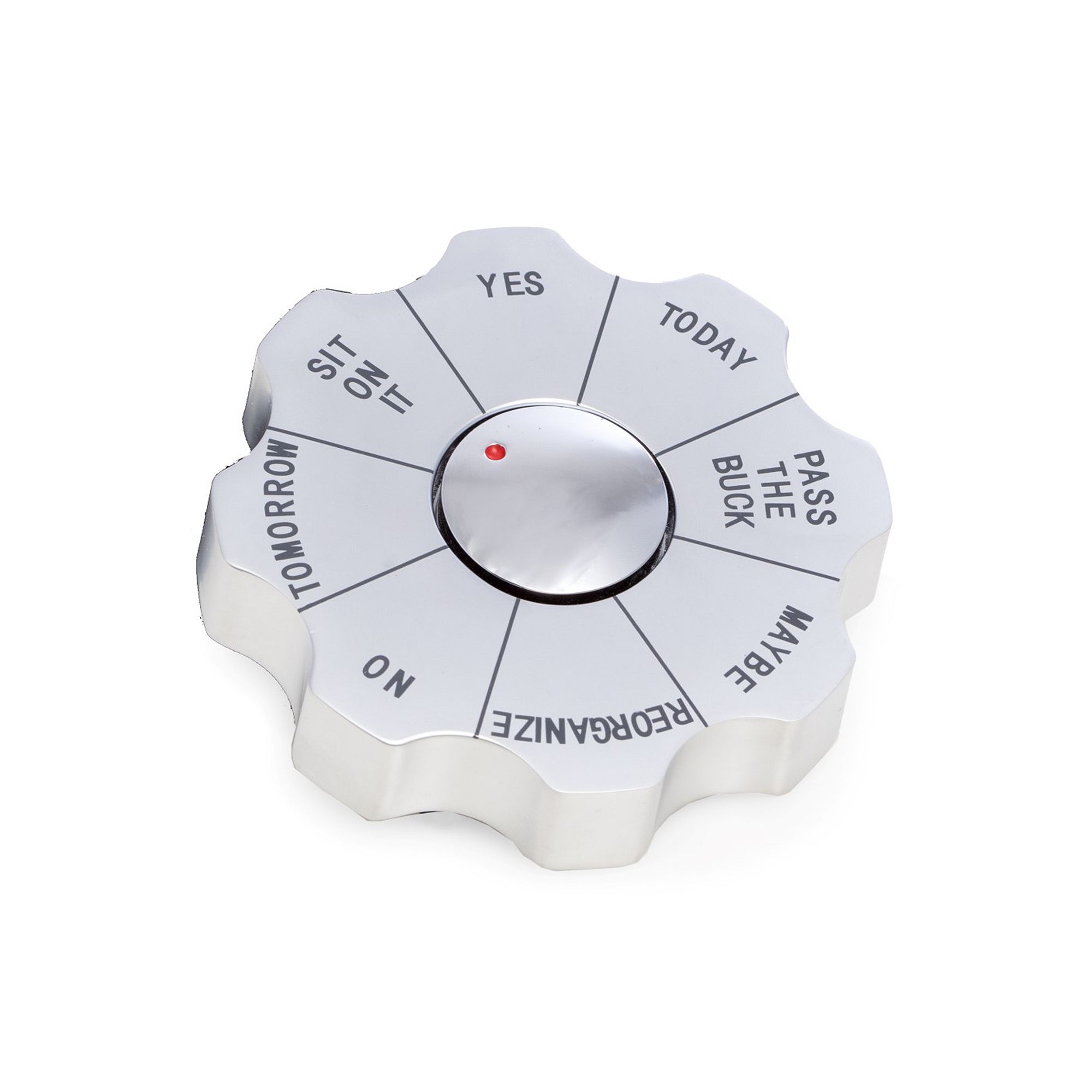 Paperweight Decision Maker, Silver