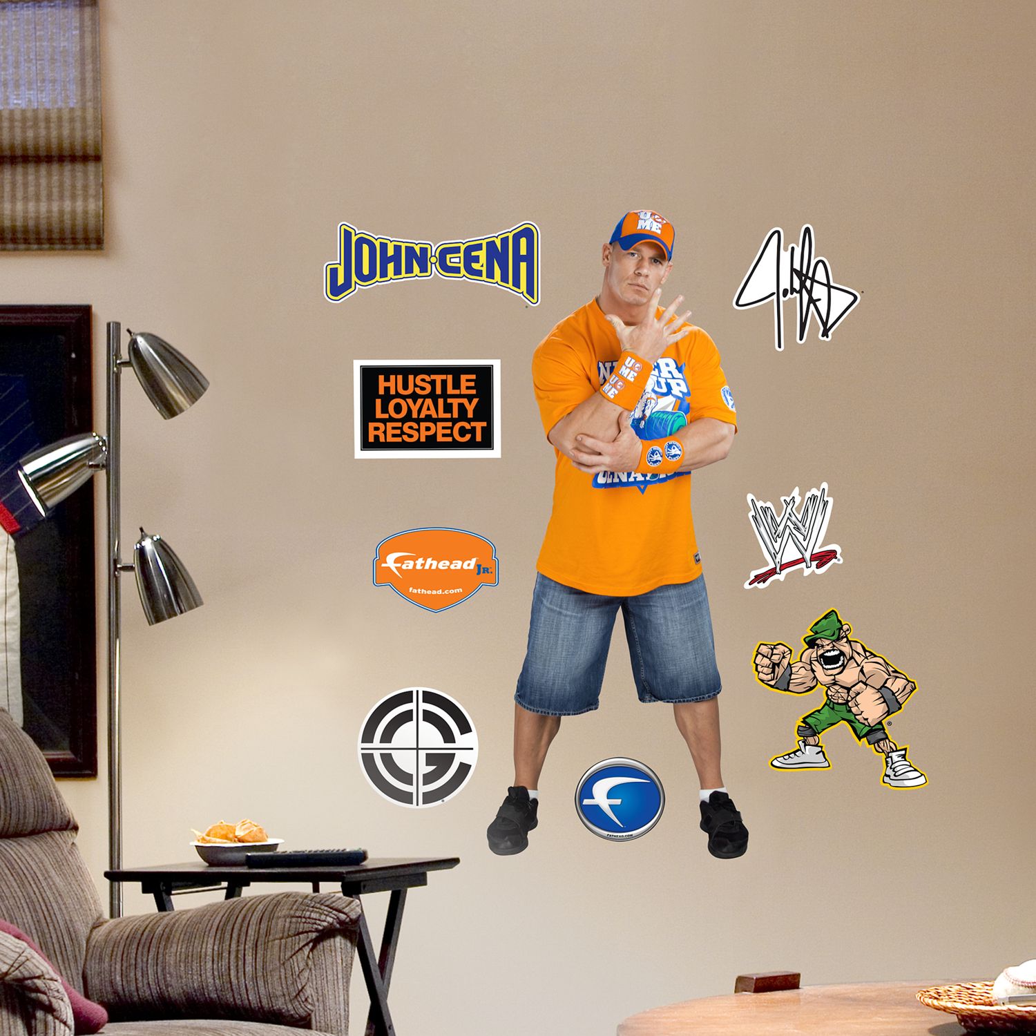 Fathead John Cena Wall Decals