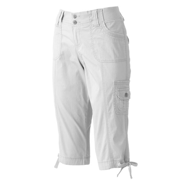 Kohls womens store white capris