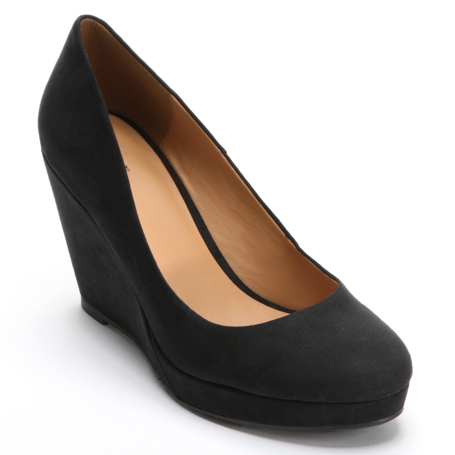 kohls womens black dress shoes