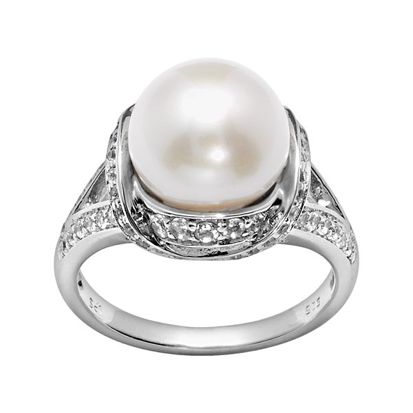 PearLustre by Imperial Sterling Silver Freshwater Cultured Pearl ...