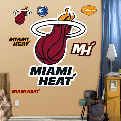 Fathead Miami Heat Logo Wall Decals