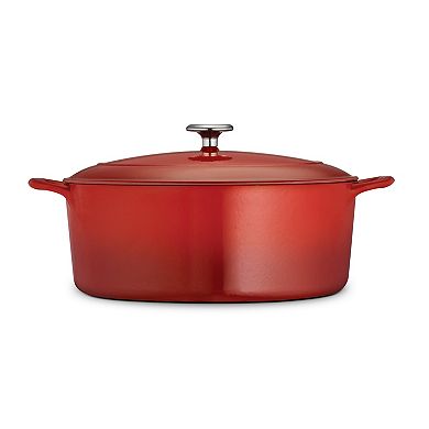 Tramontina Enameled Cast-Iron 7-qt. Oval Dutch Oven