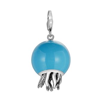 Sterling Silver Jellyfish Charm