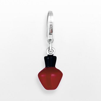 Sterling Silver Nail Polish Charm
