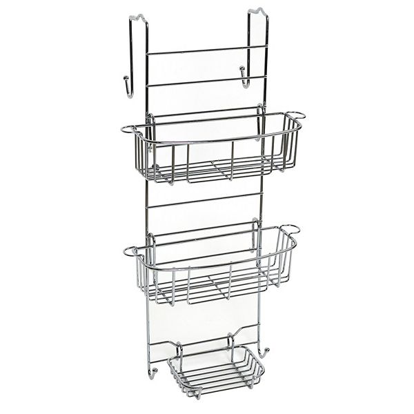 stainless steel shower caddy from