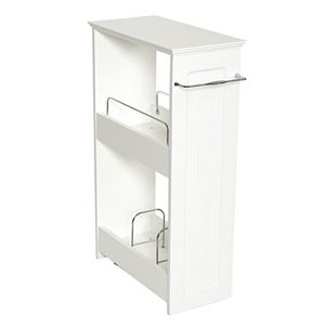 Zenith Slimline 2-Shelf Rolling Organizer