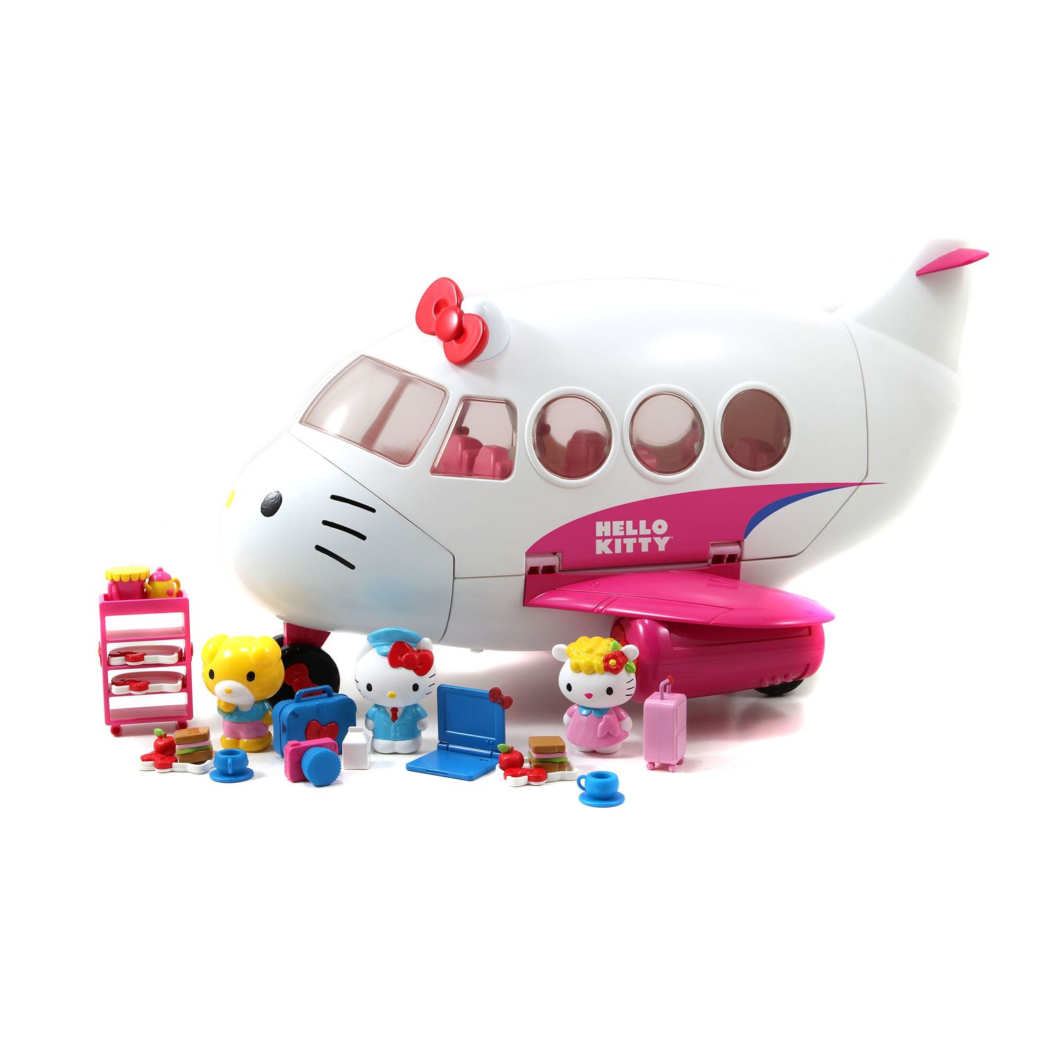 hello kitty airplane playset