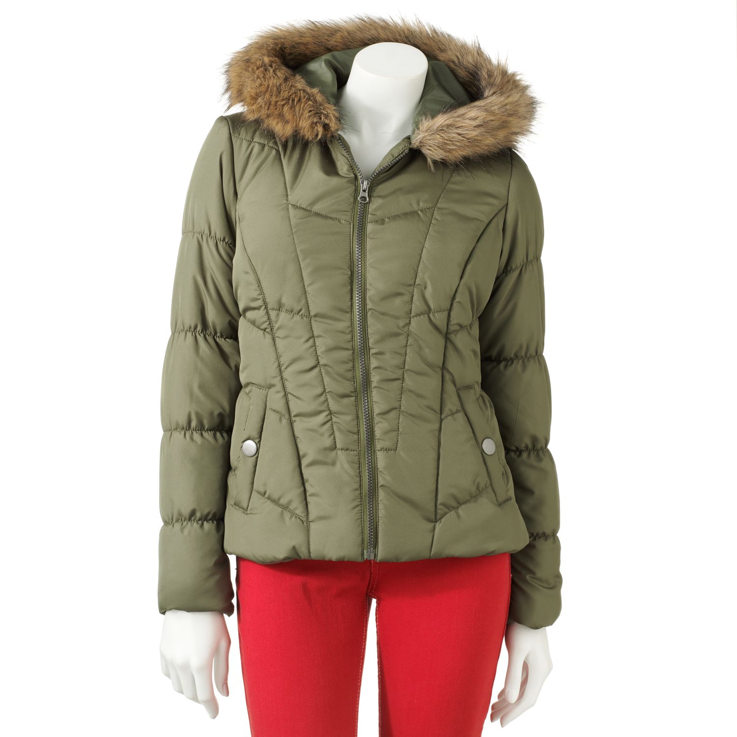 kohls quilted jacket
