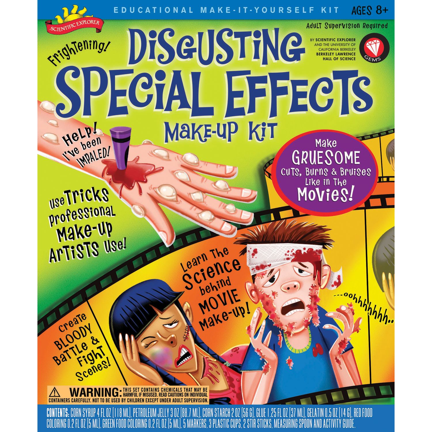 scientific explorer disgusting science kit