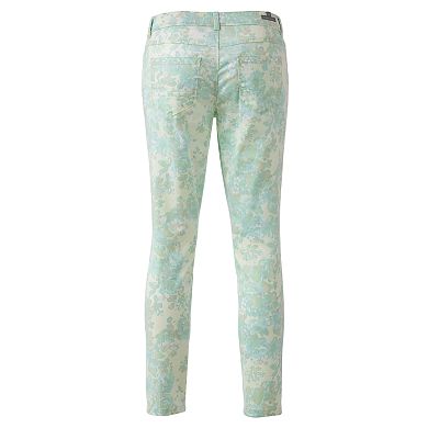 LC Lauren Conrad Floral Skinny Jeans