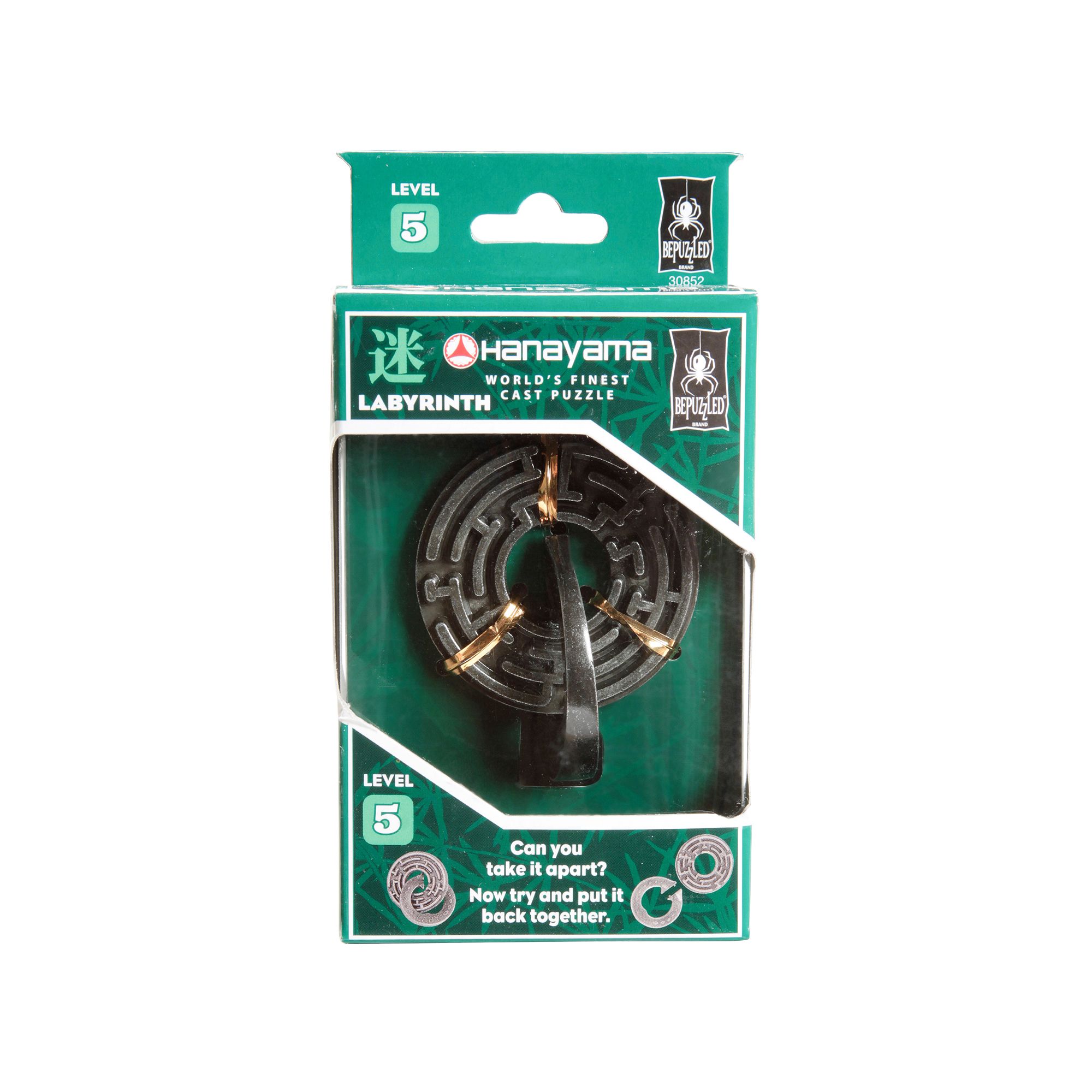 Hanayama Level 5 Labyrinth Cast Puzzle, Multi